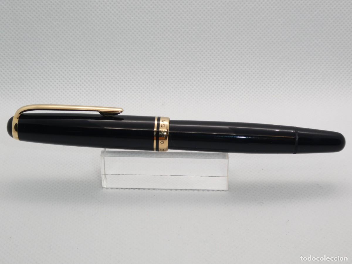 Plumas estilogr&aacute;ficas antiguas: Pluma Montblanc 254 Plumin OM - Foto 1