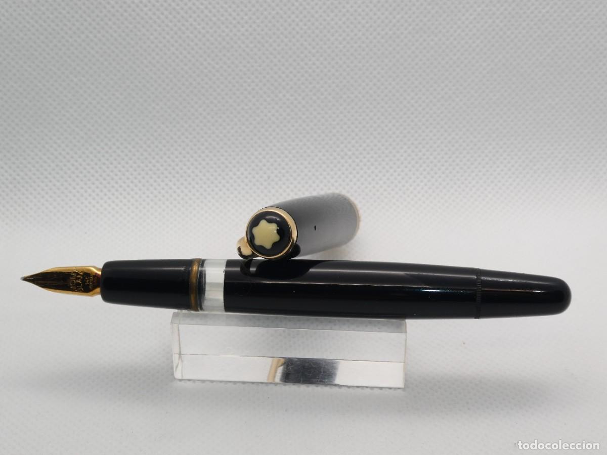 Plumas estilogr&aacute;ficas antiguas: Pluma Montblanc 254 Plumin OM - Foto 3