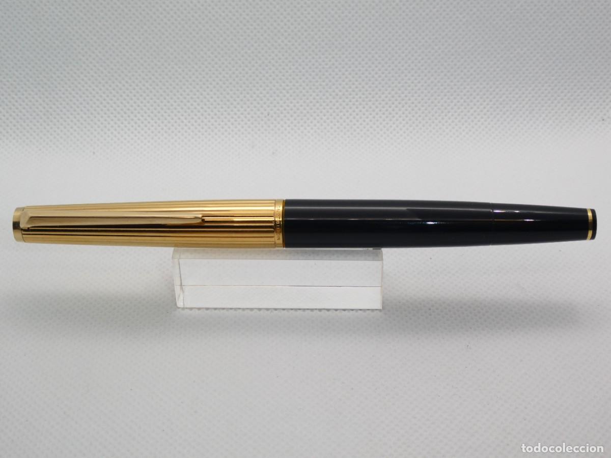 Plumas estilogr&aacute;ficas antiguas: Pluma Montblanc 227 Plum&iacute;n M - Foto 1