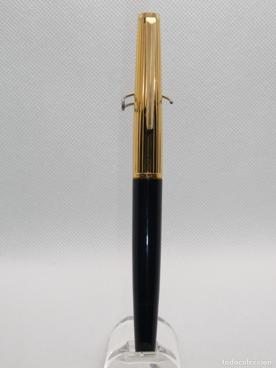 Plumas estilogr&aacute;ficas antiguas: Pluma Montblanc 227 Plum&iacute;n M - Foto 4