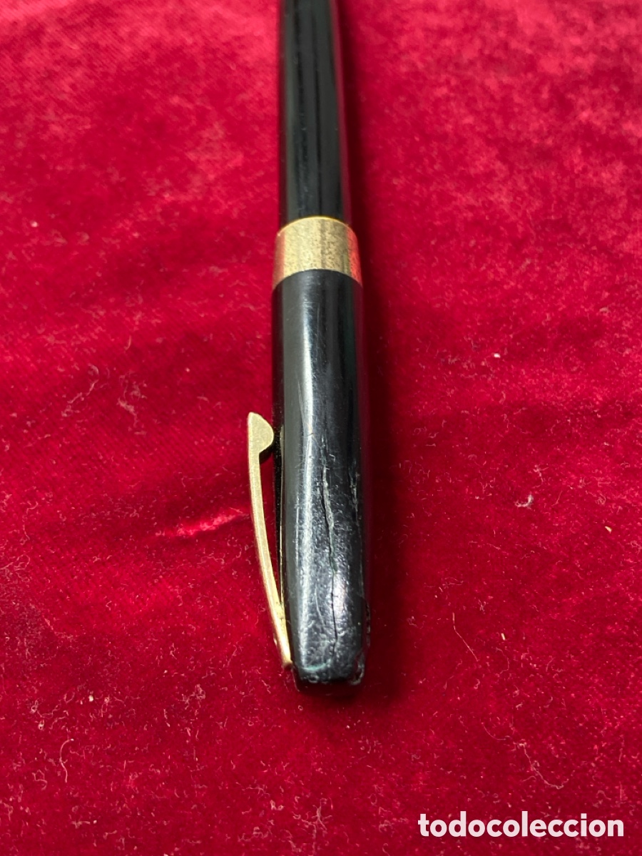 Plumas estilogr&aacute;ficas antiguas: SHEAFER .Plumin de oro 14cts - Foto 5