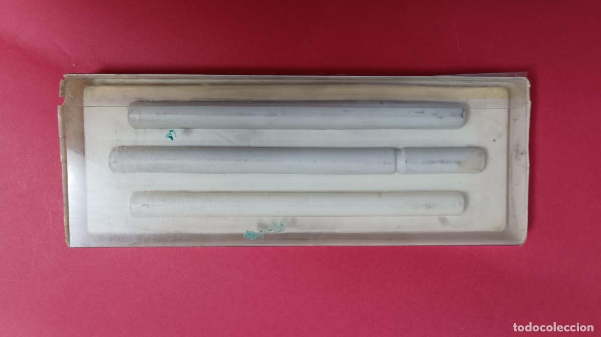 Plumas estilogr&aacute;ficas antiguas: SET INOXCROM SAYKO. A&Ntilde;OS 80. - Foto 2