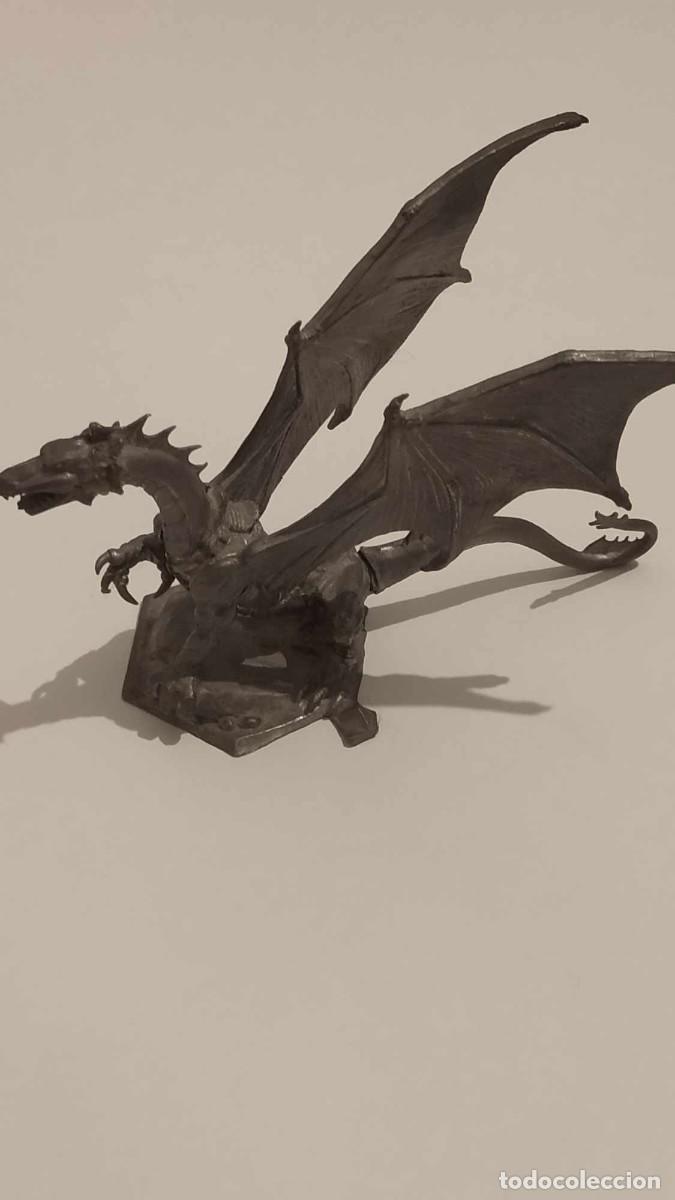 Plumas estilogr&aacute;ficas antiguas: dragon plomo 1988 warhammer - Foto 4