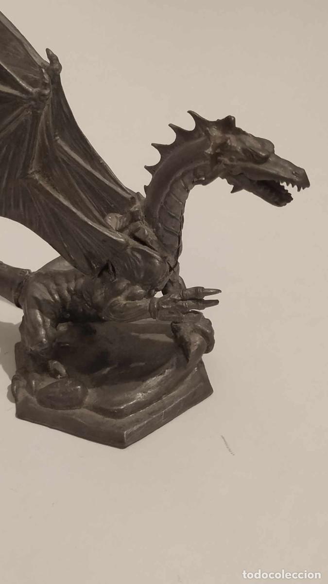 Plumas estilogr&aacute;ficas antiguas: dragon plomo 1988 warhammer - Foto 6