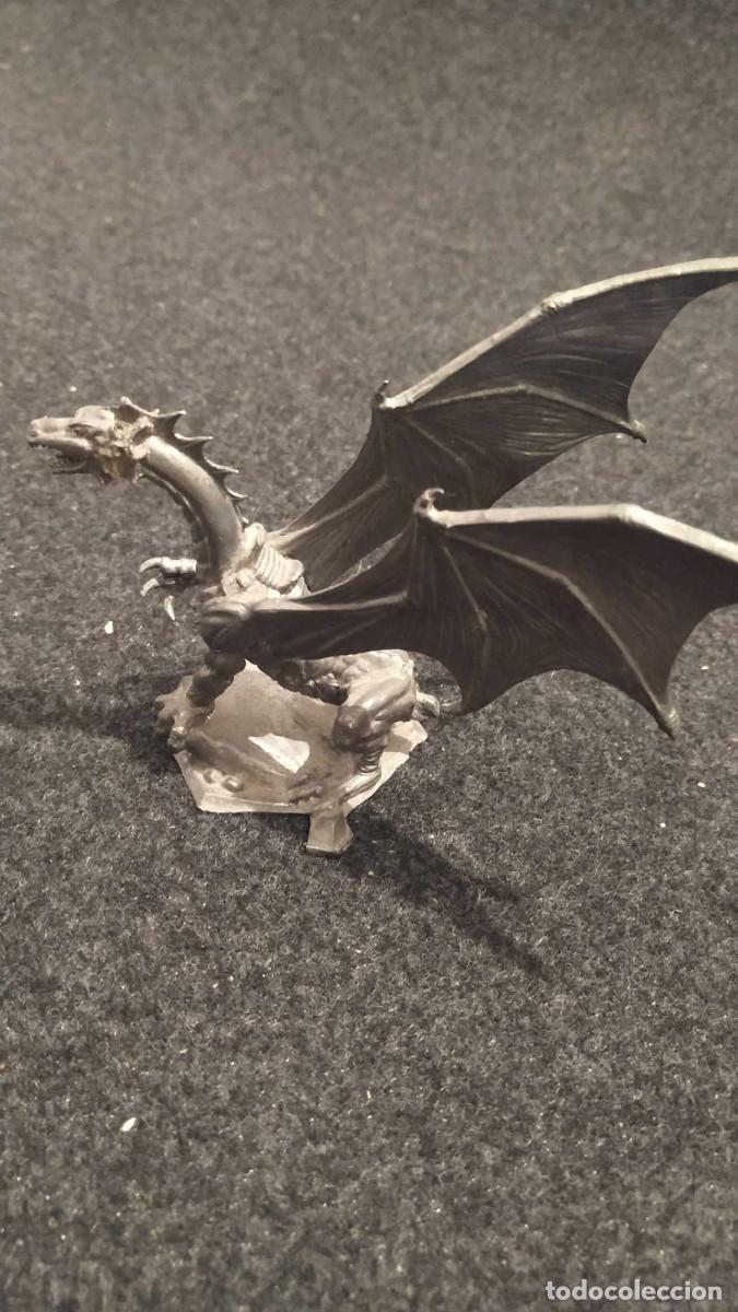 Plumas estilogr&aacute;ficas antiguas: dragon plomo 1988 warhammer - Foto 7
