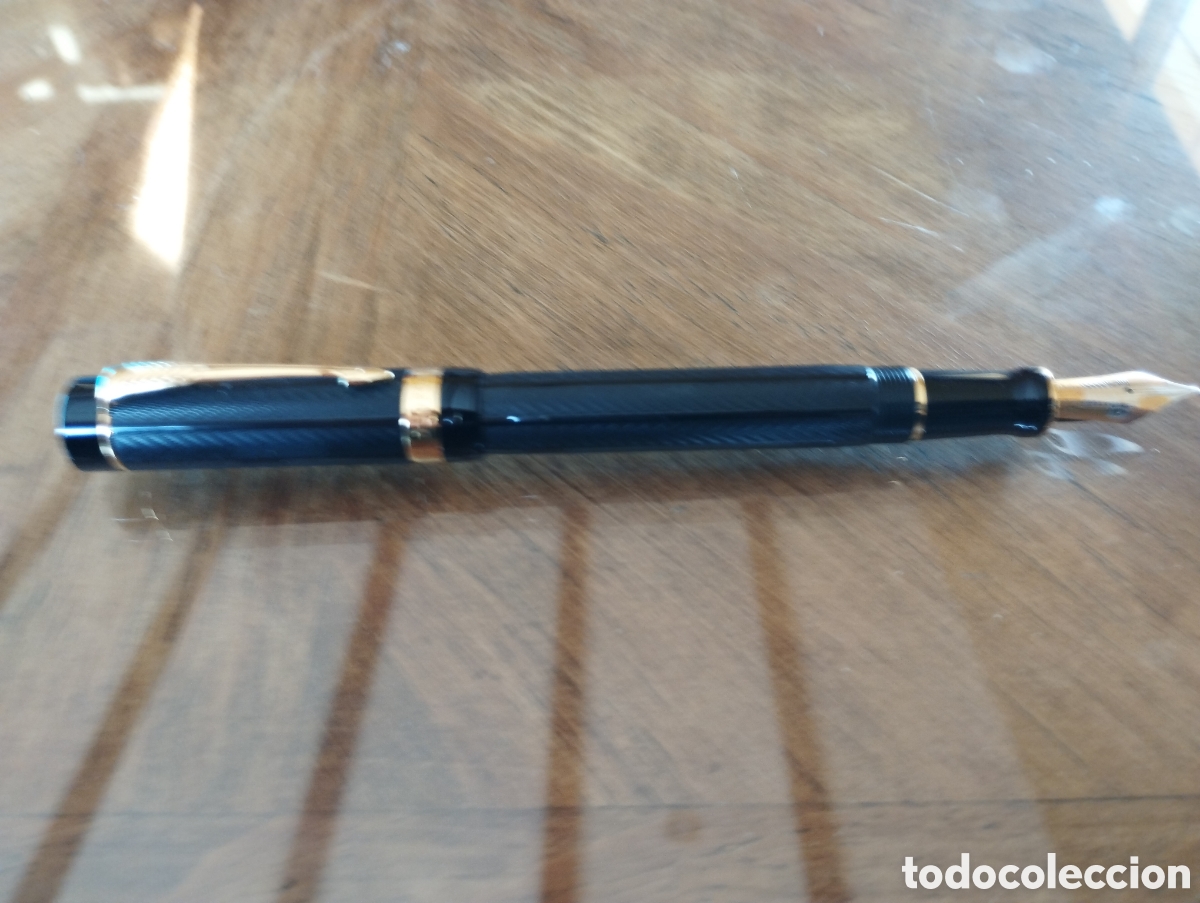 Plumas estilogr&aacute;ficas antiguas: Pluma Parker Duofold Greenwich - Foto 2