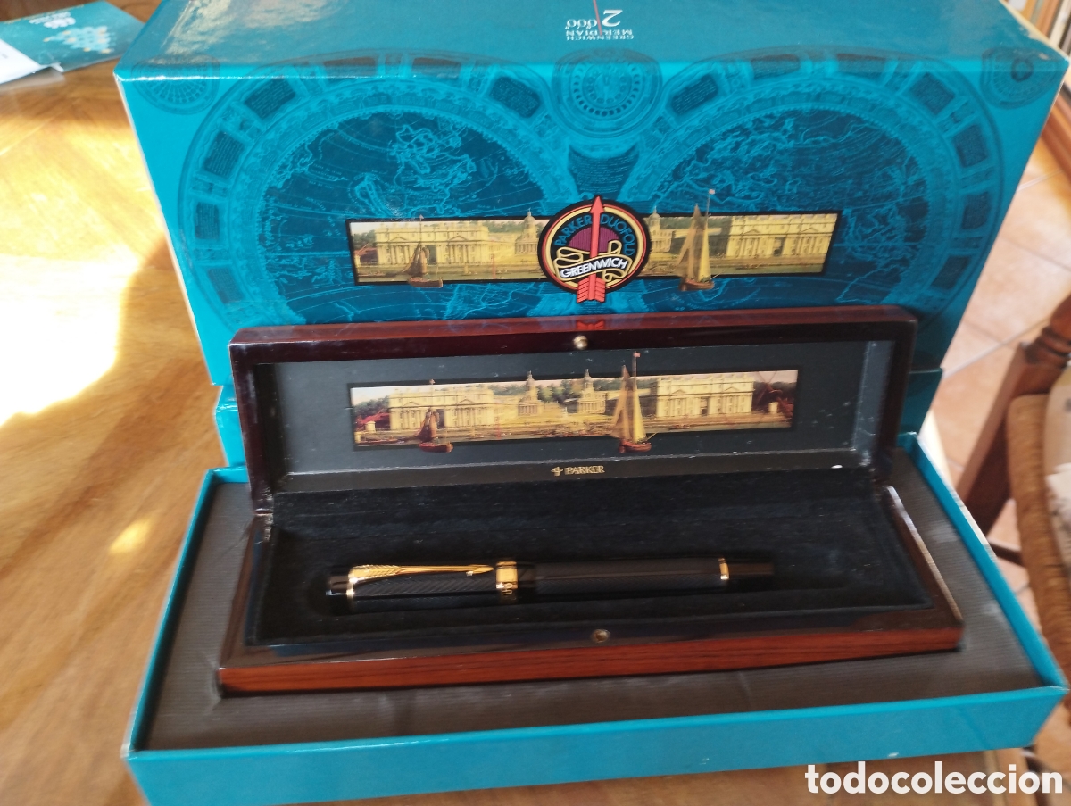 Plumas estilogr&aacute;ficas antiguas: Pluma Parker Duofold Greenwich - Foto 4