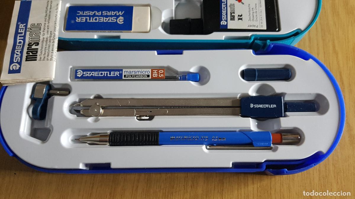 Plumas estilogr&aacute;ficas antiguas: STAEDTLER MARSMATIC TECHNISET DOBLE PISO NUEVO - Foto 5