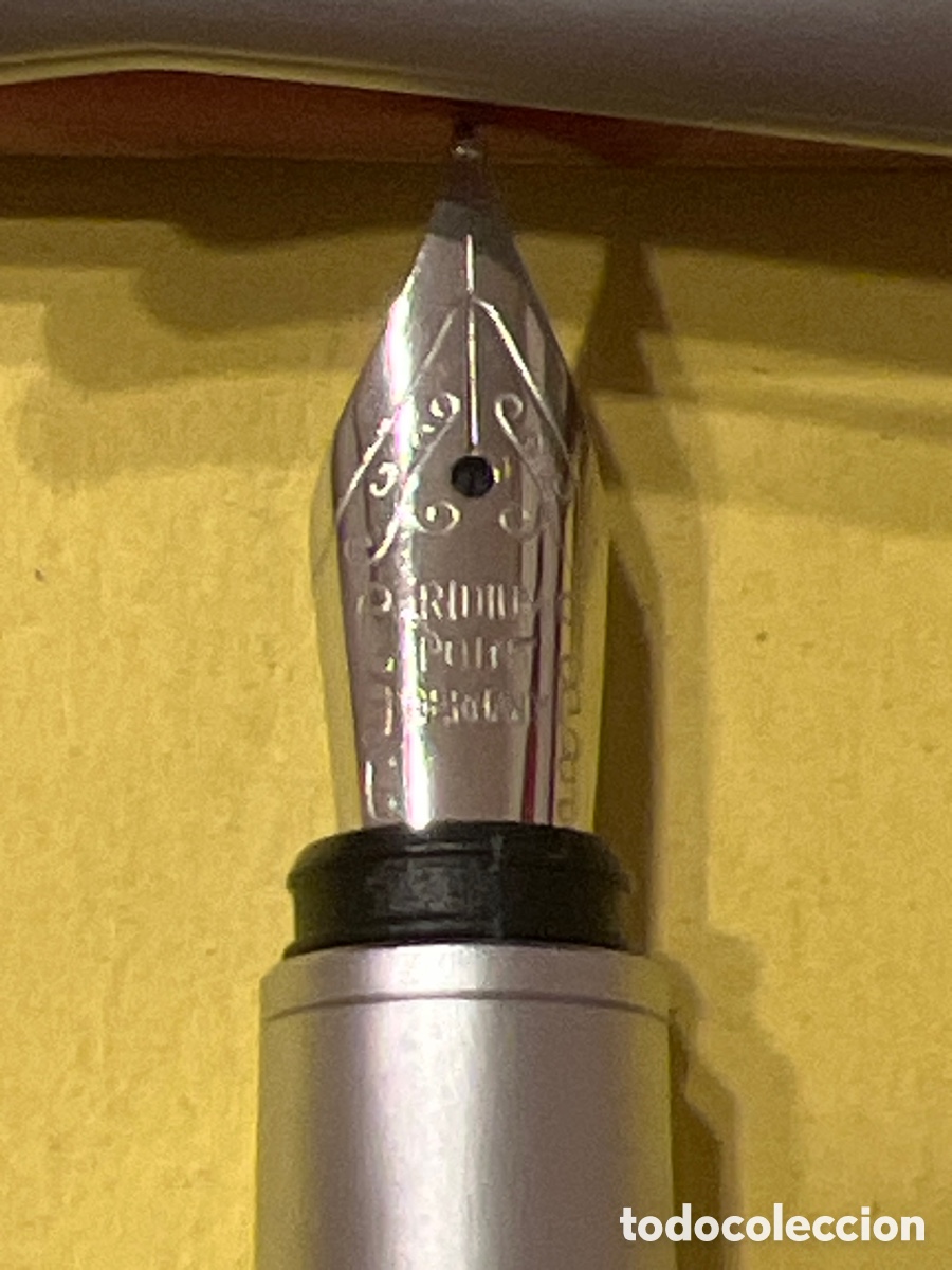 Plumas estilogr&aacute;ficas antiguas: L494. PLUMA ESTILOGR&Aacute;FICA - IRIDIUM POINT GERMANY - Foto 4