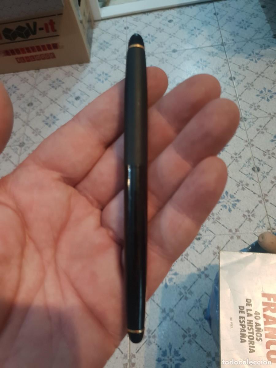Plumas estilogr&aacute;ficas antiguas: Pluma parker en estuche vintage - Foto 3