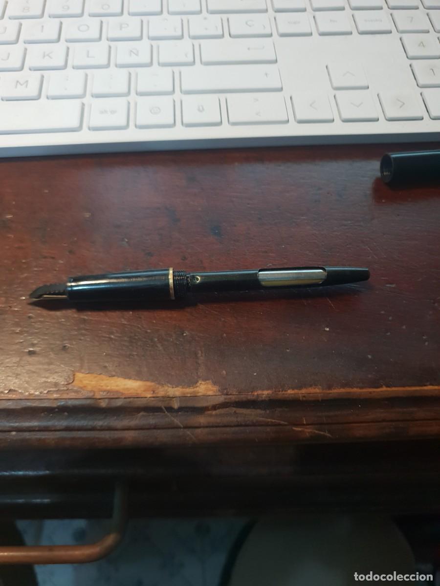 Plumas estilogr&aacute;ficas antiguas: Pluma parker en estuche vintage - Foto 5