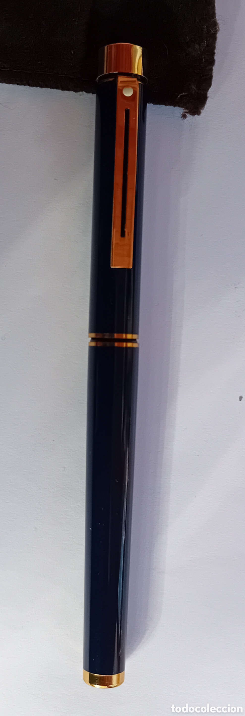 Plumas estilogr&aacute;ficas antiguas: PLUMA SHEAFFER PLUMIN +ADORNOS ORO - Foto 1