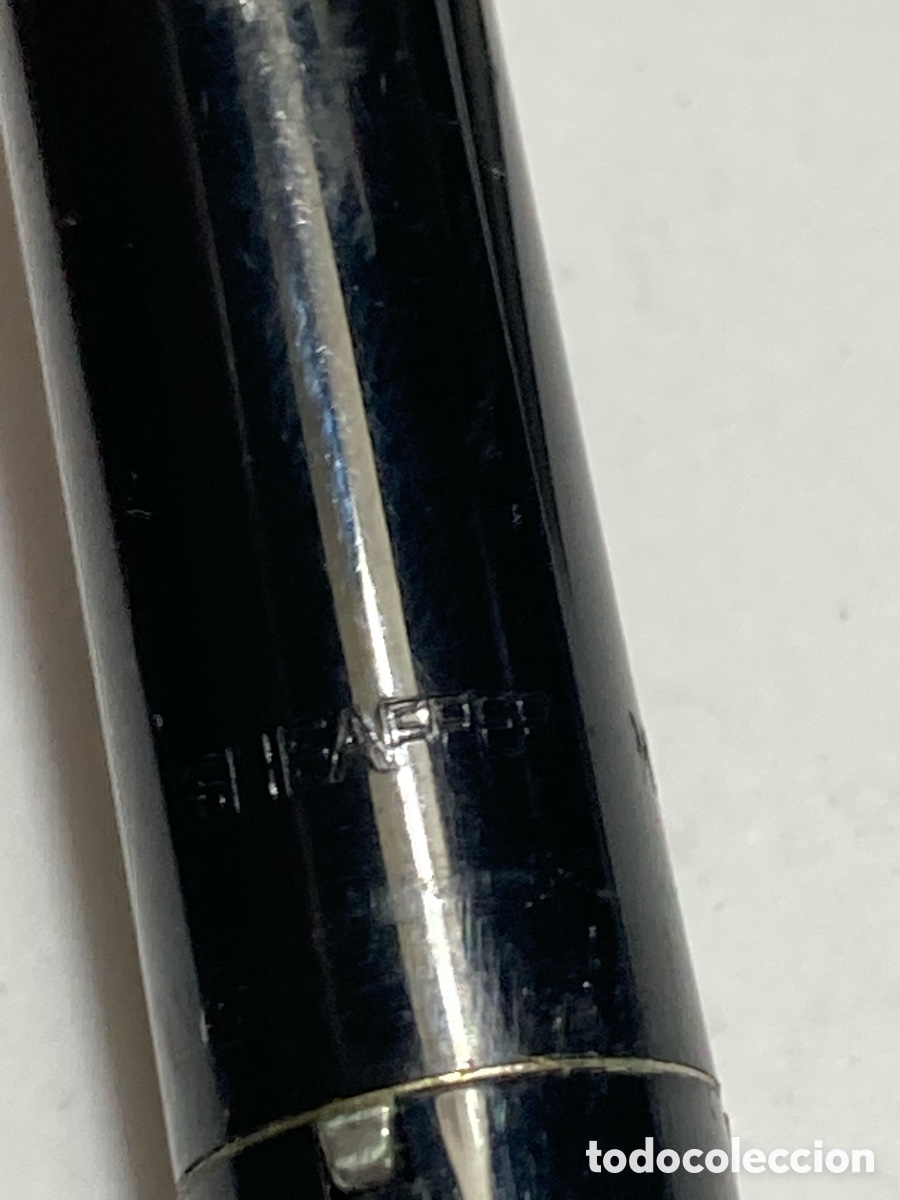 Plumas estilogr&aacute;ficas antiguas: SHEAFFER IMPERIAL. PL&Aacute;STICO NEGRO CARGA TOUCHDOWN /PLUMA12-8 - Foto 6