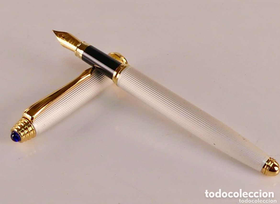 Plumas estilogr&aacute;ficas antiguas: PLUMA VACCARO DE COLECCI&Oacute;N CON CAJA - Foto 2