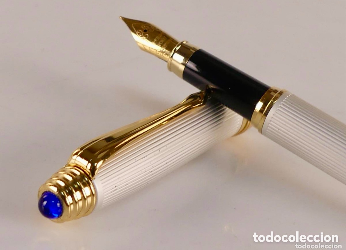 Plumas estilogr&aacute;ficas antiguas: PLUMA VACCARO DE COLECCI&Oacute;N CON CAJA - Foto 8