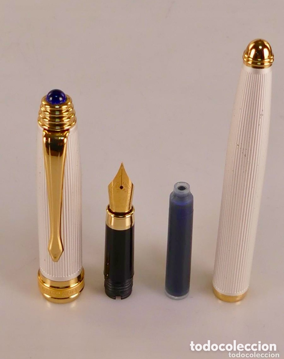 Plumas estilogr&aacute;ficas antiguas: PLUMA VACCARO DE COLECCI&Oacute;N CON CAJA - Foto 12