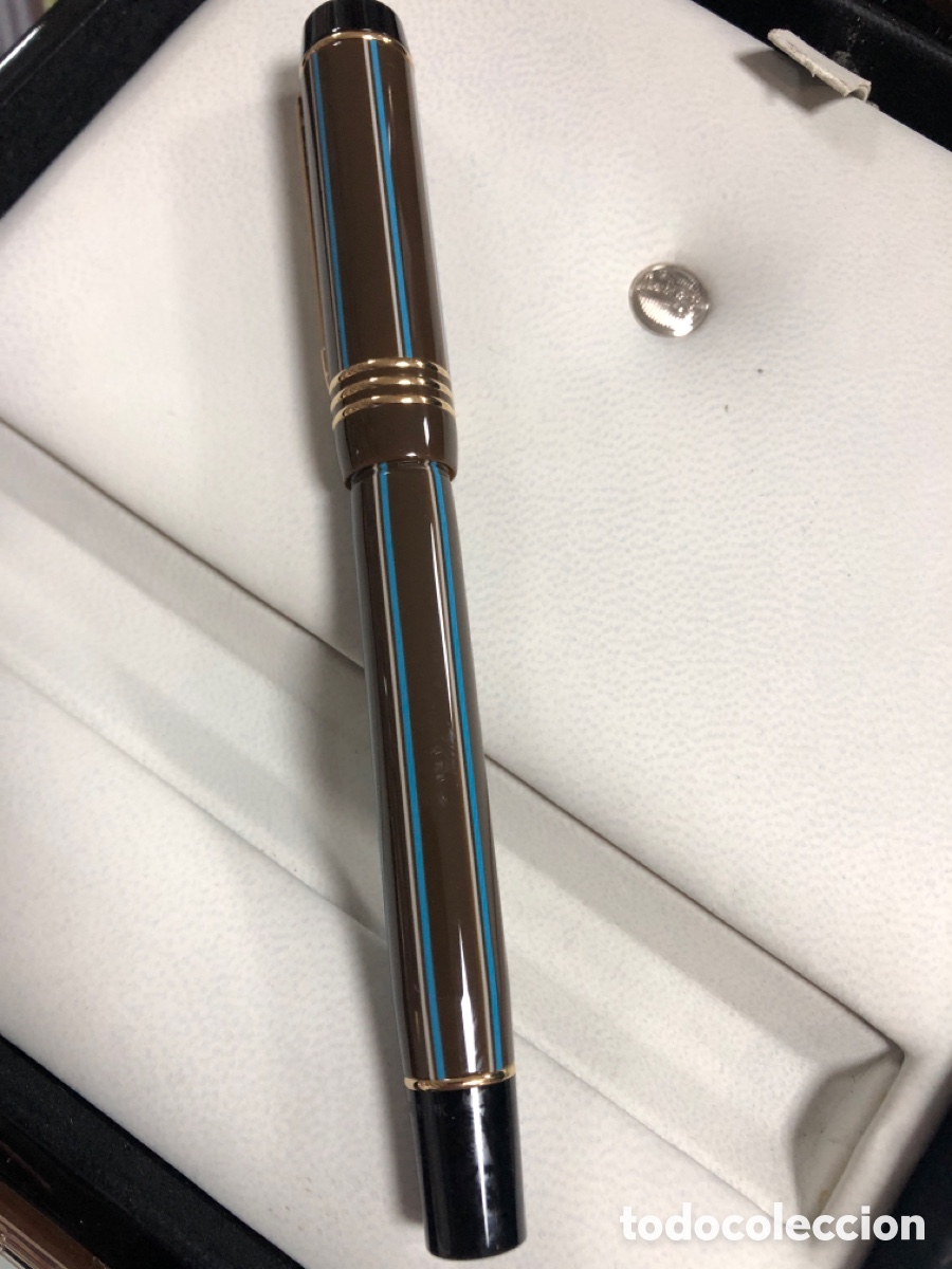 Plumas estilogr&aacute;ficas antiguas: Pluma parker d&uacute;o golf - Foto 2