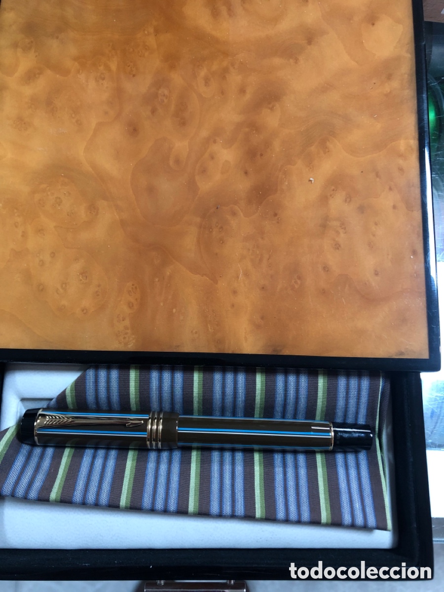 Plumas estilogr&aacute;ficas antiguas: Pluma parker d&uacute;o golf - Foto 4