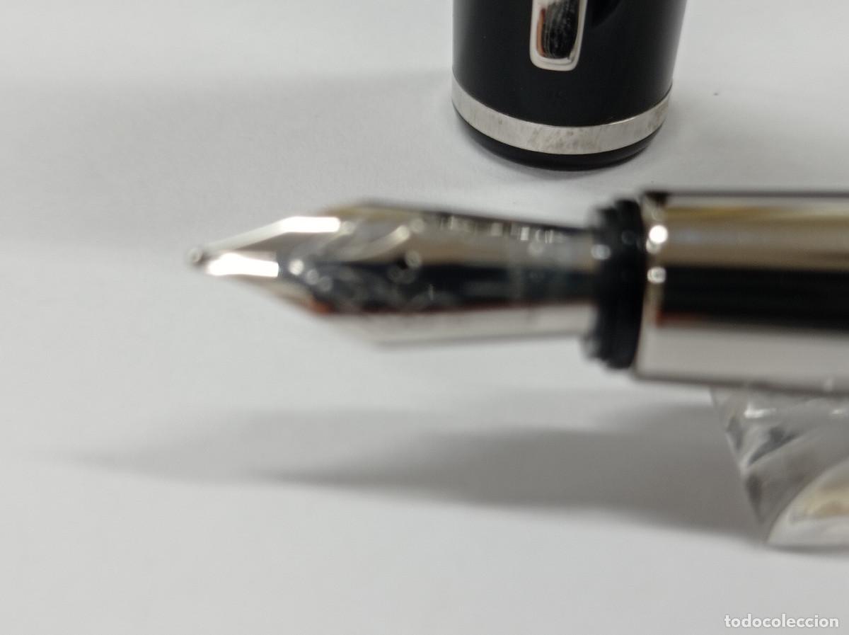 Plumas estilogr&aacute;ficas antiguas: DUNHILL SENTRYMAN BP AUGERGINE CHASSI - Foto 5