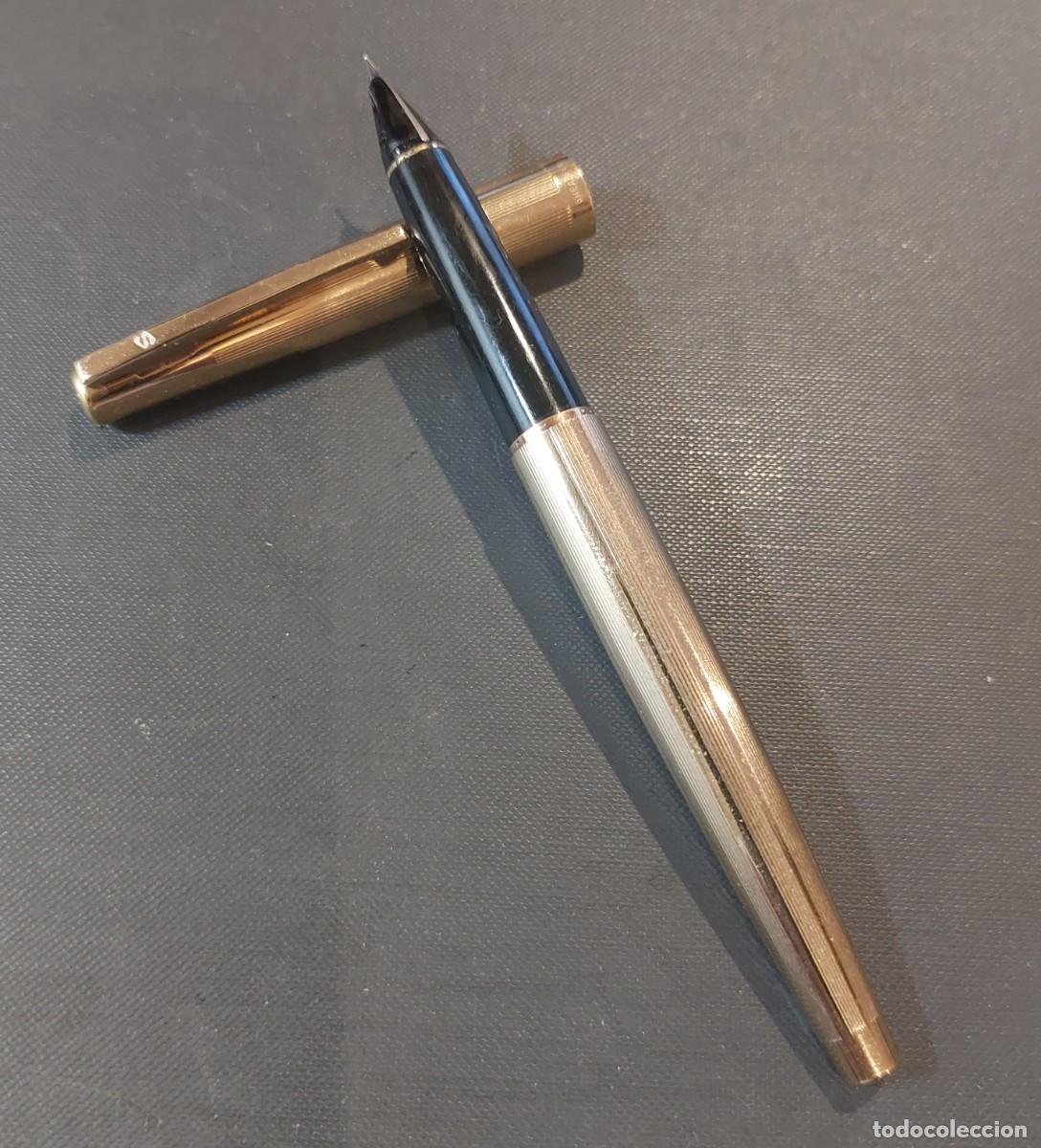 Plumas estilogr&aacute;ficas antiguas: PLUMA SHEAFFER DORADA - Foto 1