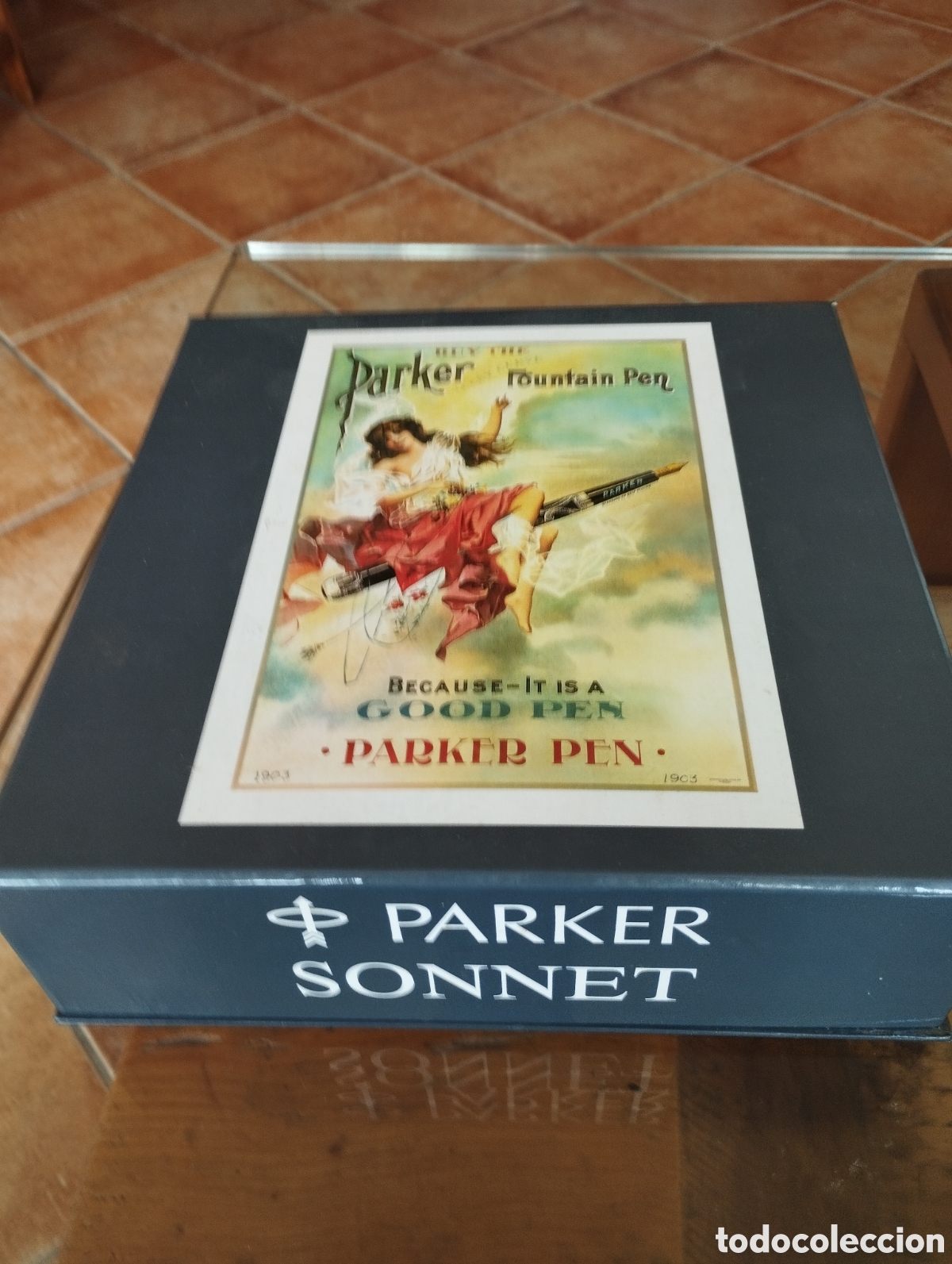 Plumas estilogr&aacute;ficas antiguas: Pluma Parker Sonet laqued - Foto 3