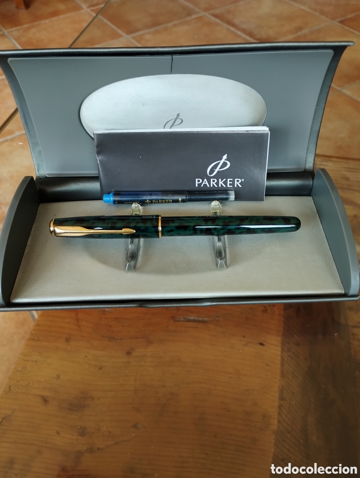 Plumas estilogr&aacute;ficas antiguas: Pluma Parker Sonet laqued - Foto 4