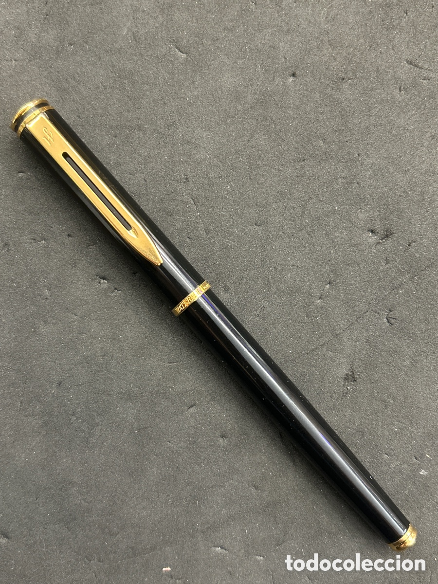 Plumas estilogr&aacute;ficas antiguas: Pluma Waterman, Plumin M - Foto 1