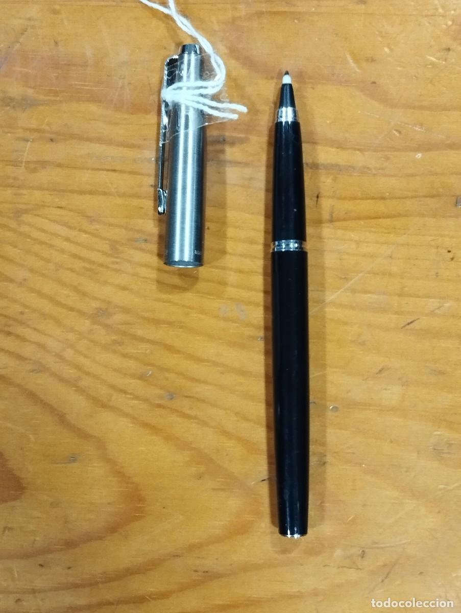 Plumas estilogr&aacute;ficas antiguas: PARKER ROLLER PUNTA FINA. - Foto 2
