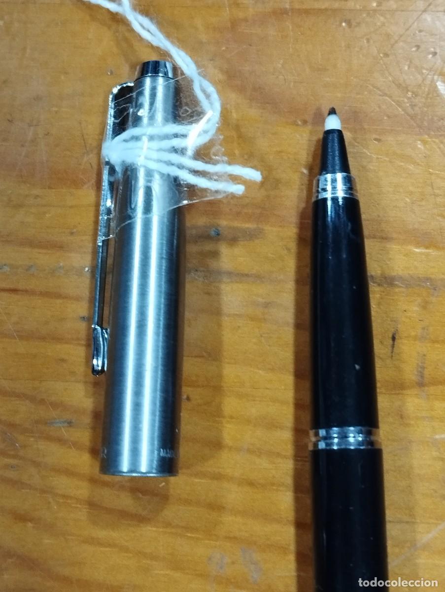 Plumas estilogr&aacute;ficas antiguas: PARKER ROLLER PUNTA FINA. - Foto 3