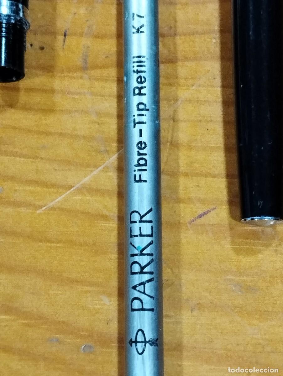 Plumas estilogr&aacute;ficas antiguas: PARKER ROLLER PUNTA FINA. - Foto 6