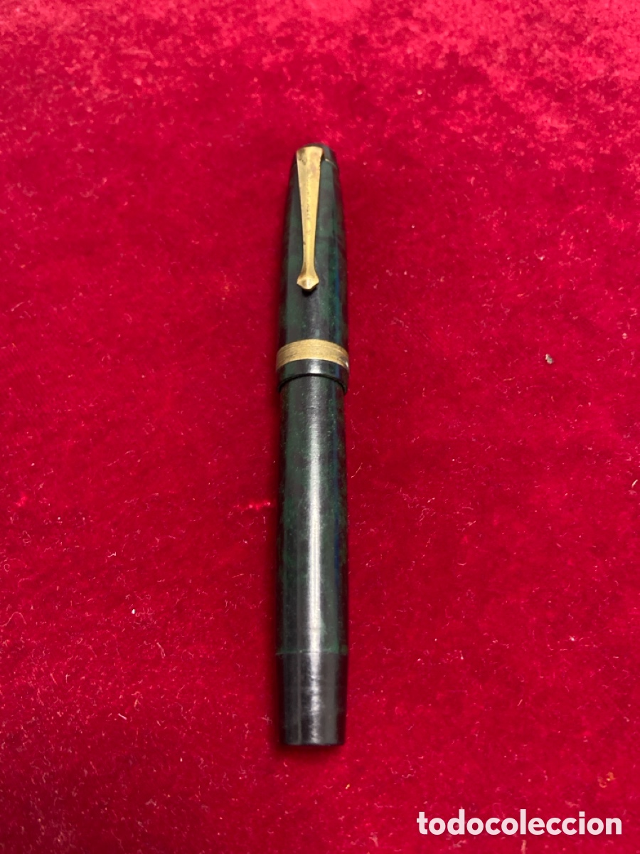 Plumas estilogr&aacute;ficas antiguas: WARRANTED .Plumin de oro 14cts - Foto 3