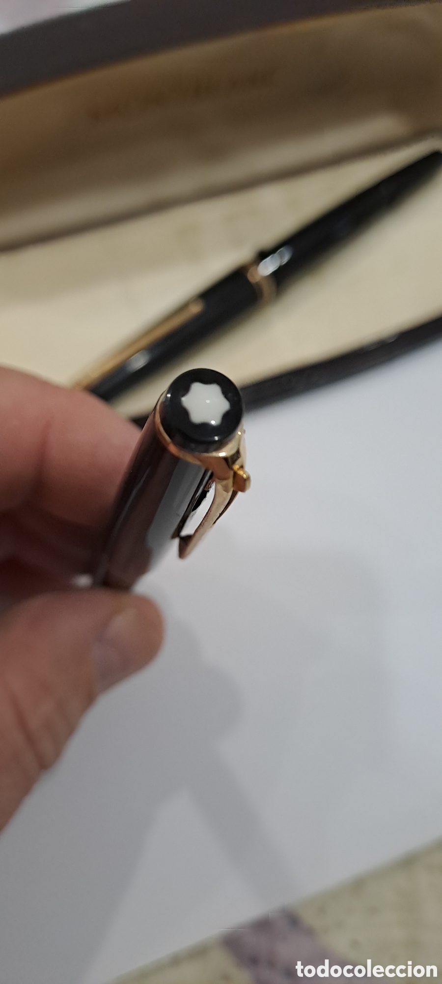 Plumas estilogr&aacute;ficas antiguas: Pluma y boligrafo Montblanc - Foto 4