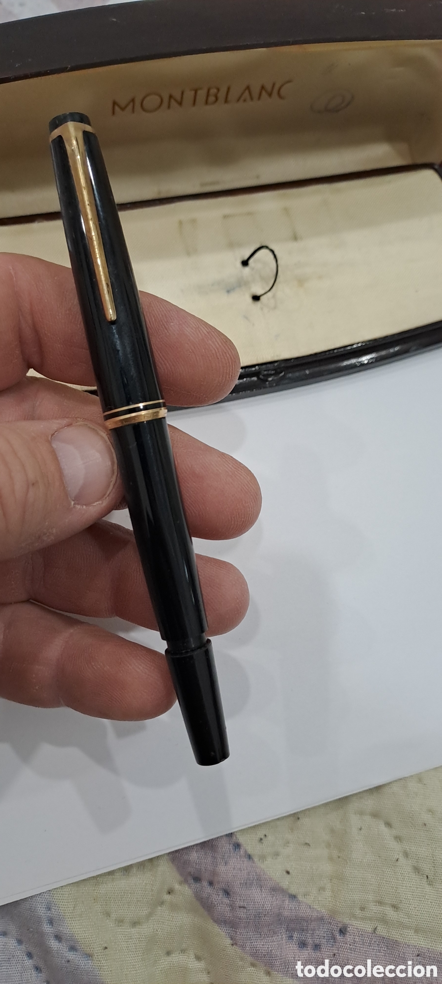 Plumas estilogr&aacute;ficas antiguas: Pluma y boligrafo Montblanc - Foto 5