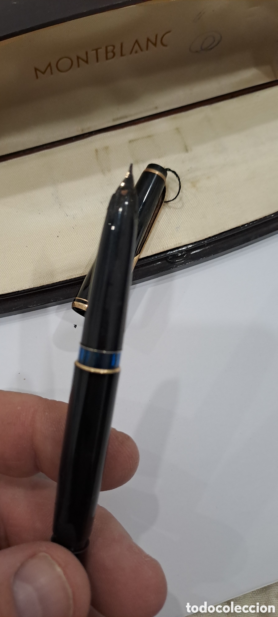 Plumas estilogr&aacute;ficas antiguas: Pluma y boligrafo Montblanc - Foto 7