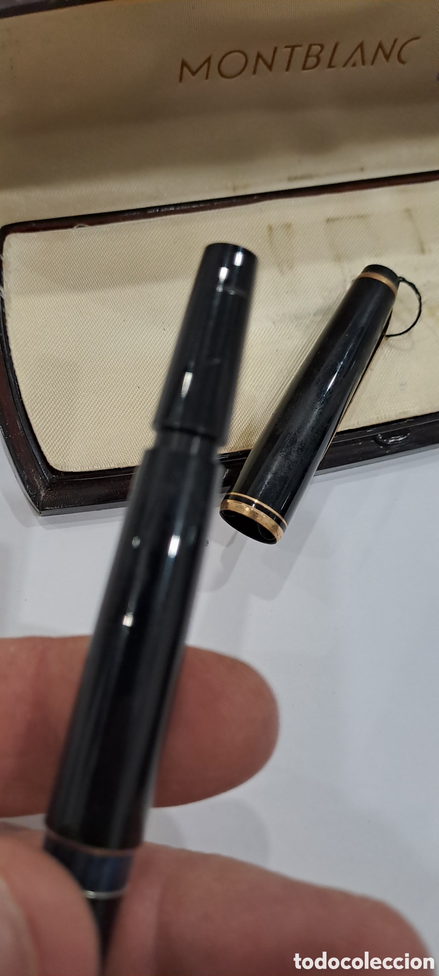 Plumas estilogr&aacute;ficas antiguas: Pluma y boligrafo Montblanc - Foto 8