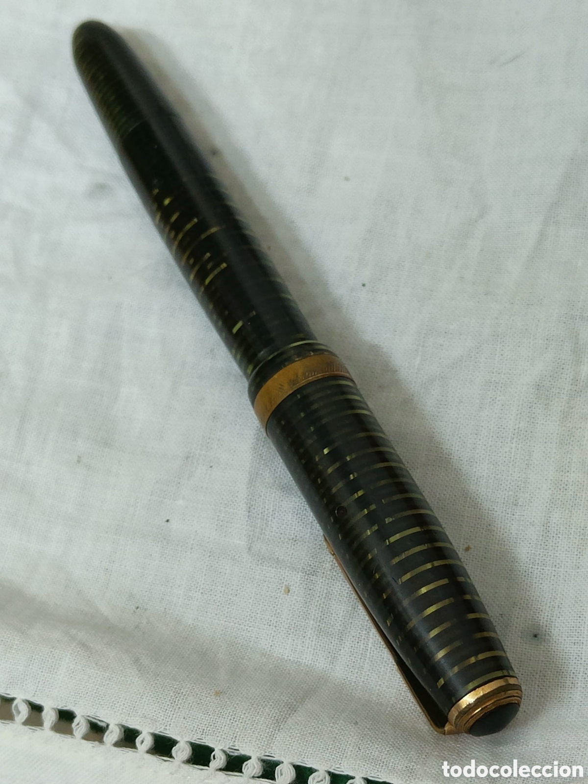 Plumas estilogr&aacute;ficas antiguas: PLUMA PARKER VACUMATIC - Foto 4