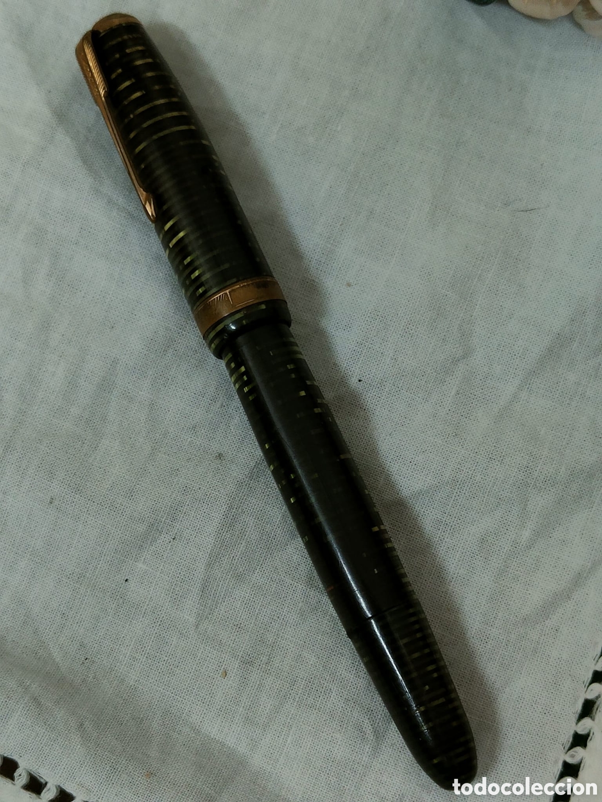 Plumas estilogr&aacute;ficas antiguas: PLUMA PARKER VACUMATIC - Foto 5