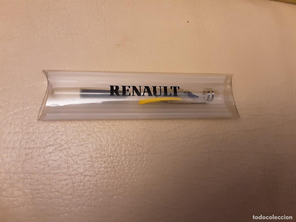 Plumas estilogr&aacute;ficas antiguas: Pluma publicidad RENAULT sin estrenar - Foto 1