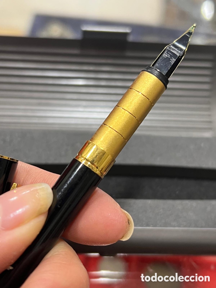 Plumas estilogr&aacute;ficas antiguas: Precios pluma yves saint laurent, pr&aacute;cticamente nueva - Foto 6