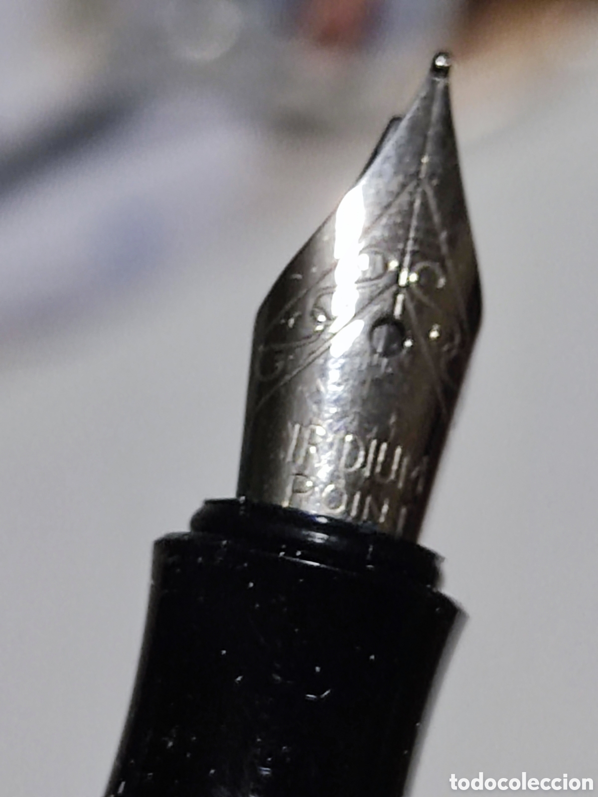 Plumas estilogr&aacute;ficas antiguas: Pluma Iridium point..... - Foto 4
