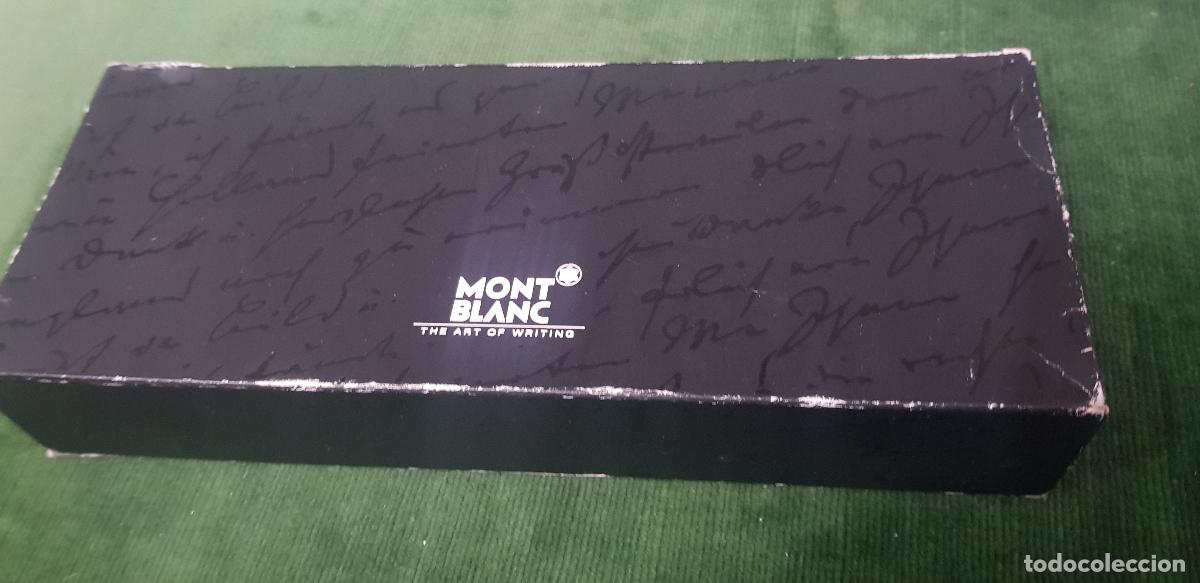 Plumas estilogr&aacute;ficas antiguas: MONT BLANC CAJA VACIA SIN PLUMA - Foto 5