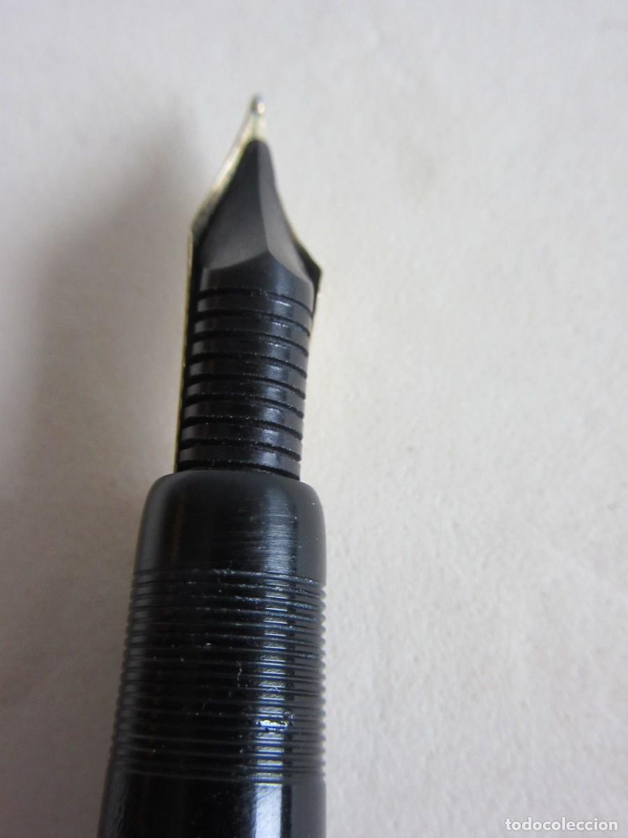 Plumas estilogr&aacute;ficas antiguas: PLUMA SUPER REGIA PLUMIN ORO 585 - Foto 4