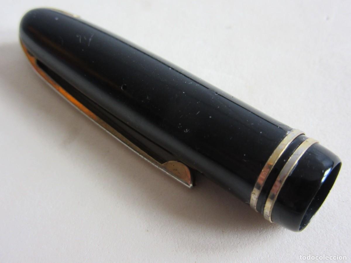 Plumas estilogr&aacute;ficas antiguas: PLUMA SUPER REGIA PLUMIN ORO 585 - Foto 8