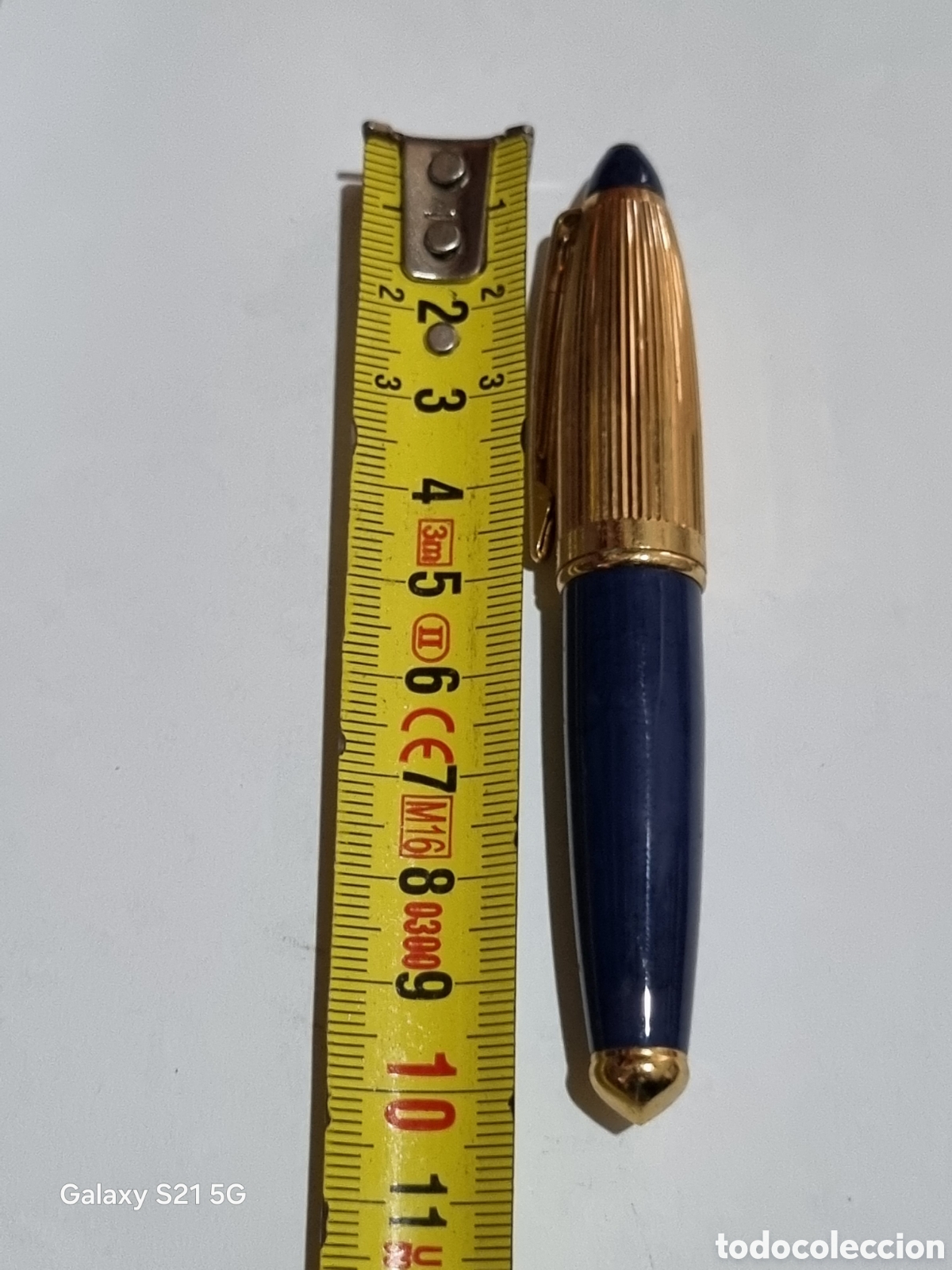 Plumas estilogr&aacute;ficas antiguas: PEQUE&Ntilde;A PLUMA IRIDIUM POINT CON LOGO LA CAIXA - Foto 4