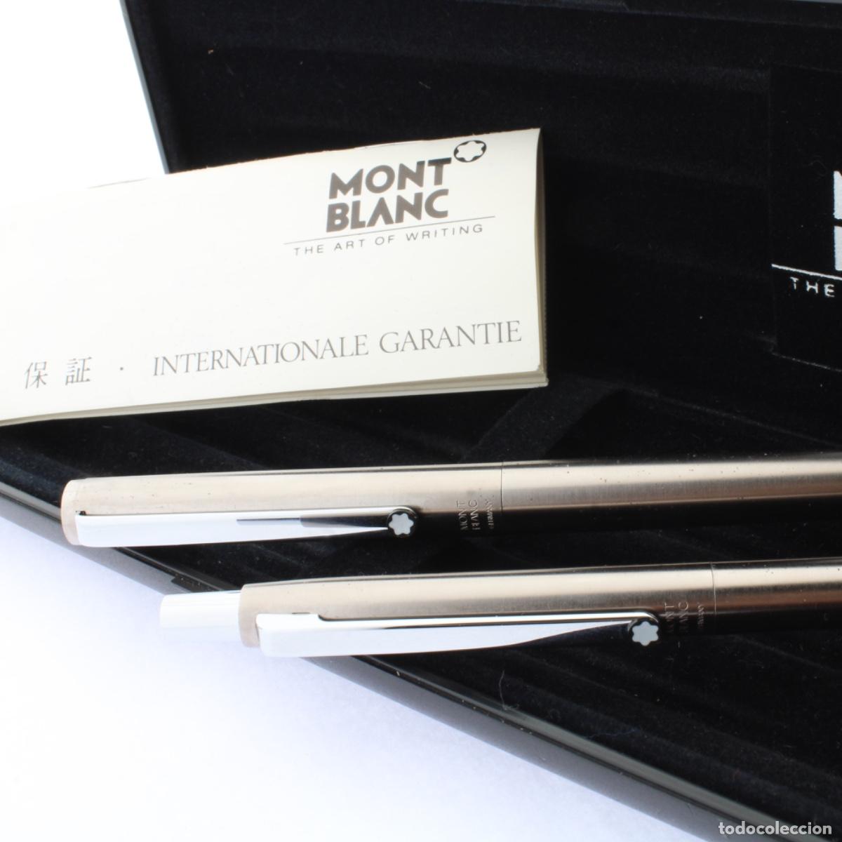 Plumas estilogr&aacute;ficas antiguas: Pluma y bol&iacute;grafo Montblanc - Foto 1