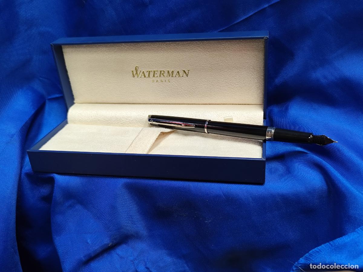 Plumas estilogr&aacute;ficas antiguas: Pluma Waterman Hemisphere , paris en caja - Foto 2
