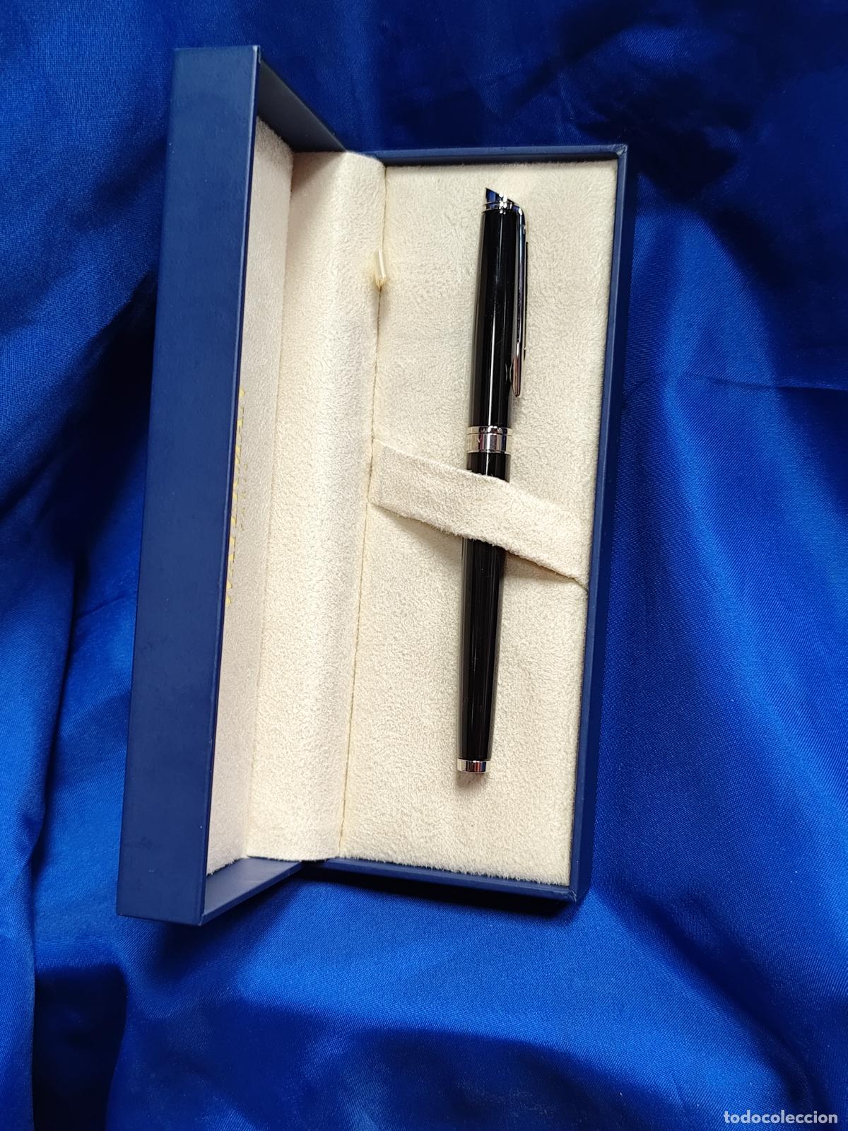 Plumas estilogr&aacute;ficas antiguas: Pluma Waterman Hemisphere , paris en caja - Foto 5
