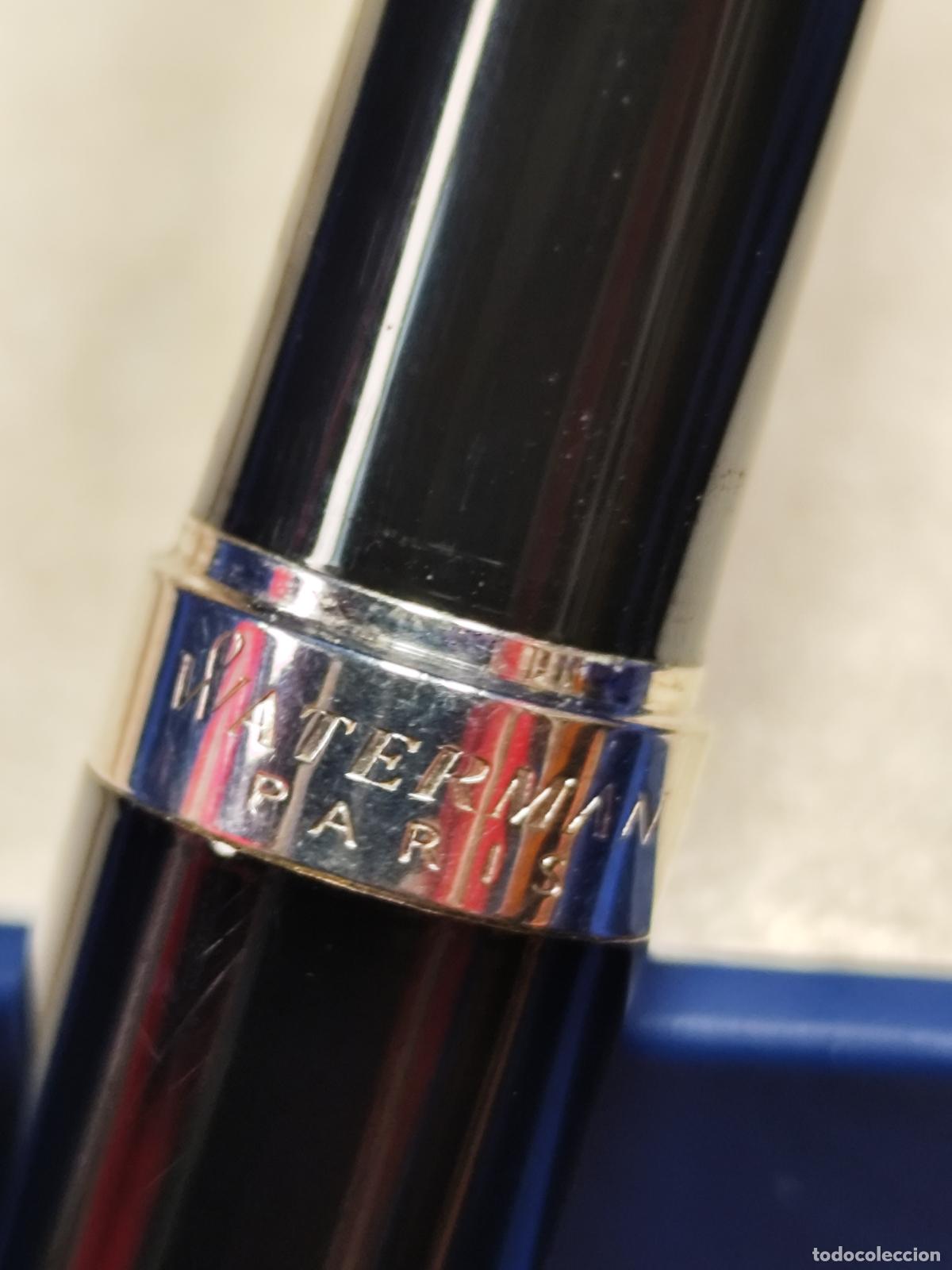 Plumas estilogr&aacute;ficas antiguas: Pluma Waterman Hemisphere , paris en caja - Foto 7