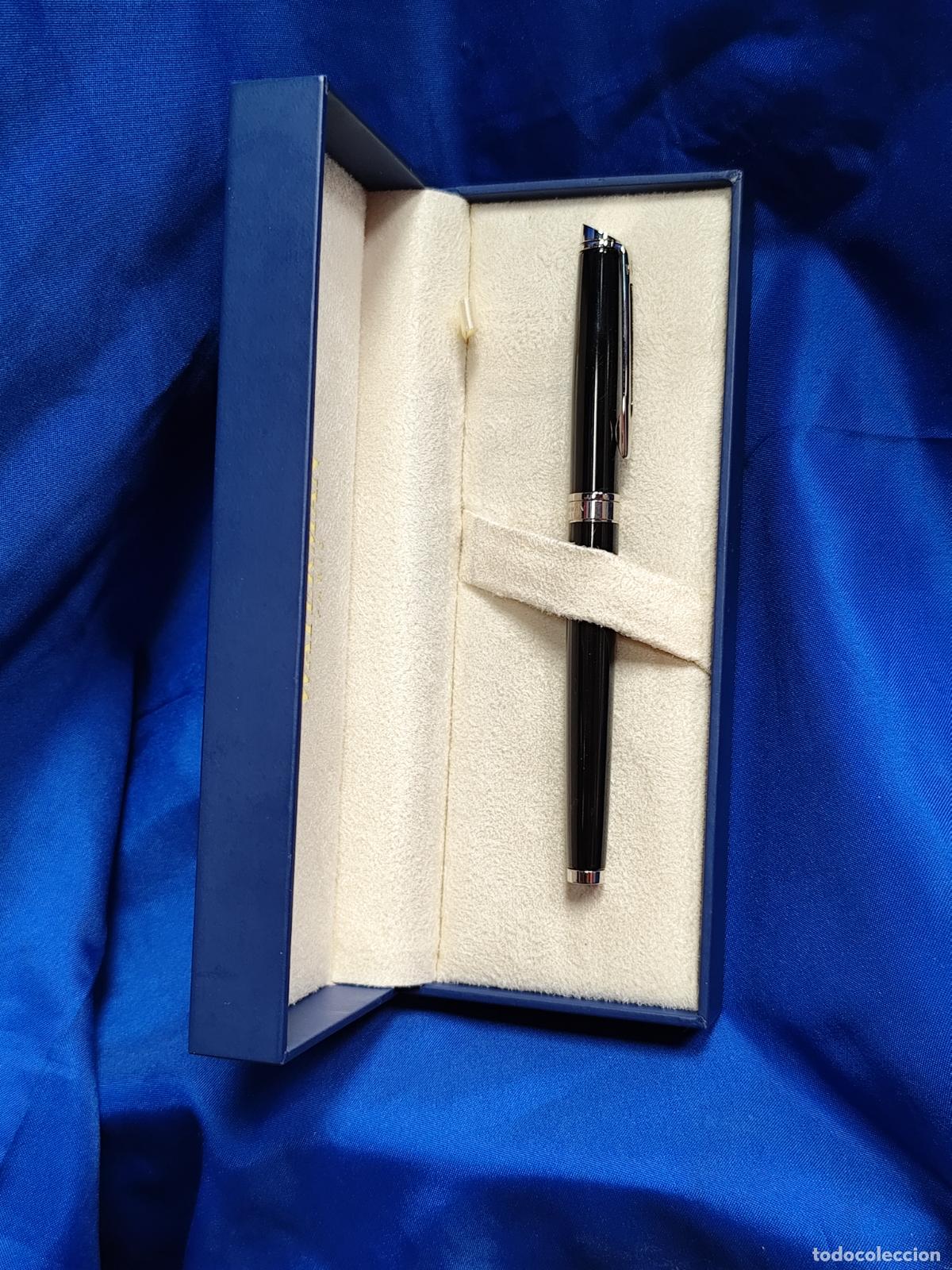 Plumas estilogr&aacute;ficas antiguas: Pluma Waterman Hemisphere , paris en caja - Foto 10