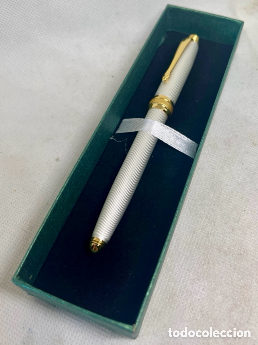 Plumas estilogr&aacute;ficas antiguas: PLUMA VACCARO DE COLECCI&Oacute;N CON CAJA - Foto 14